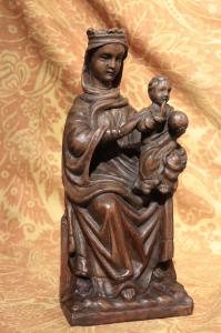 Scultura lignea, Madonna con Bambino, Francia '800