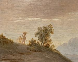 Bottega di Victor Honoré Janssens (Bruxelles, 1658 – Bruxelles, 1736), Paesaggio con figure mitologiche - Foto 8
