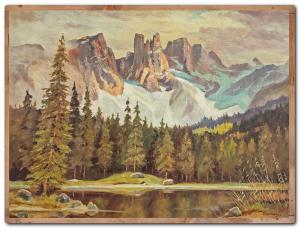 Lago di Carezza e Latemar
