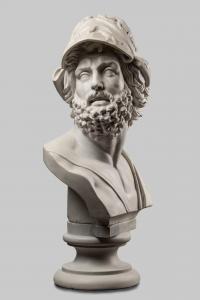 Busto di Marte con colonna