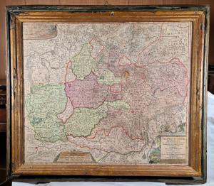 Map of the Principality of Transylvania