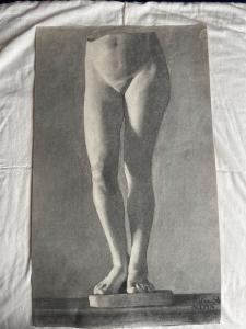 Desenho a lápis sobre papel