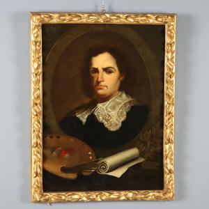 Portrait Painting of a Painter