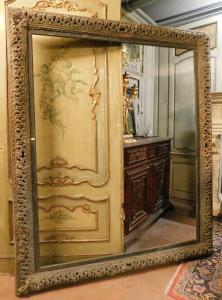 SPECC506 - Papier-mâché frame, 19th century, cm W 200 x H 246