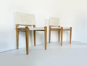 Paar Sessel/Stühle Modell "Linda" für Zanotta, 1970er Jahre