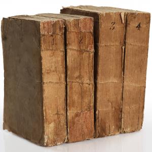 Rousseau J.J. (1712-1778). Les Confessions de J.J. Rousseau.. A Geneve, 1782. Rousseau J.J. (1712-1778). Second partie des Confessions de J.J. Rousseau. A Genève, 1789