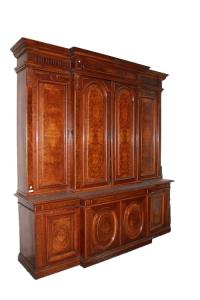 Grande Credenza doppio corpo Francese stile Luigi Filippo della prima metà del 1800