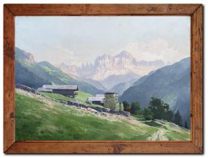 Vista do Rosengarten, Fritz Rotter