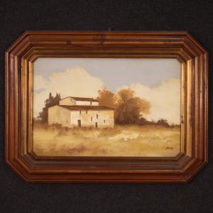 Paesaggio italiano firmato anni 60'