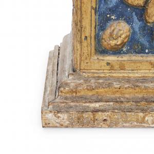 Elementos Arquitetônicos Laqueados e Dourados do século XVII - Foto 7