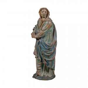 Italienischer Bildhauer (17.-18. Jh.) - Betende Madonna.