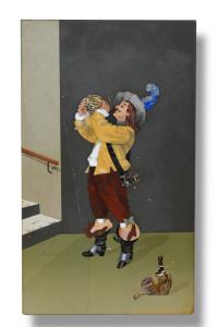 Mosaico a Pietra Dura Fiorentino - Italia Inizio XX Secolo 
