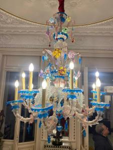 Murano-Glaslüster mit 12 Lichtern