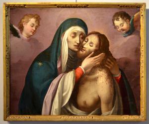 Pietà con due cherubini, Manierismo romano del XVI secolo