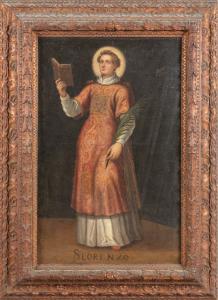 San Lorenzo, olio su tela, scuola veneta secolo XVII