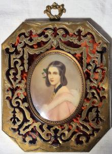 Miniature "portrait of a lady".