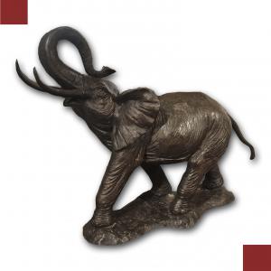 ELEFANTE IN BRONZO PRIMI XX SECOLO