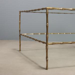 60s Brass Coffee Table - Foto 5