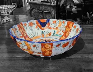 PORCELAIN BOWL - IMARI - MEIJI (1868 - 1912)