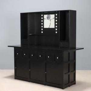 Credenza Vintage Design Charles Rennie Mackintosh per Cassina Anni 80 Originale