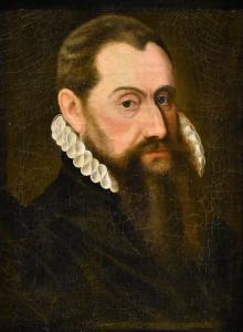Portrait of a gentleman in Renaissance attire, Frans Pourbus (Bruges, 1545 - Antwerp, a1581)
