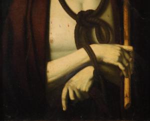 Ecce Homo, Andrea Solario (Milano, 1470 circa – Milano, 1524) seguace di - Foto 6