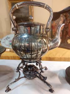 Samovar argento  punzone Svizzera 