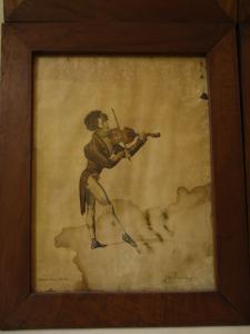 STAMPE FRANCESI CARICATURE MUSICI epoca 1800 SERIE DI 11