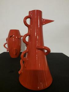 Paire de Vases Dealbata par Alessandro Mendini pour Zanotta - Foto 7