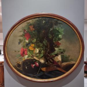 1 Natura morta del 1850 olio su tela