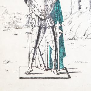 Giorgio De Chirico, „Il trovatore“, 1969 - Foto 5