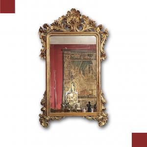 LARGE GILT LOUIS PHILIPPE MIRROR EARLY 19TH CENTURY