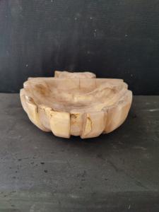 Spettacolare acquasantiera veneziana in Alabastro - 29 x 32 cm