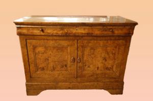 Antica credenza in olmo stile Luigi Filippo del 1800