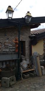 lampione in ghisa 