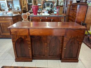 English mahogany sideboard