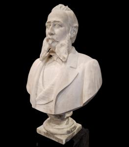 " BUSTO DI GENTILUOMO " - GASPARE GALEAZZI ( 1801 - 1883 )
