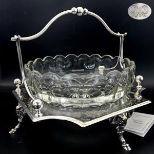 Antique English Silver Plated Centerpiece