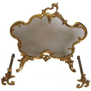 Completo per camino parascintille ed alari - O/6905