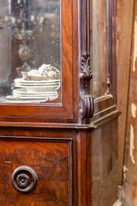 Élégant cabinet vitrine en acajou - Foto 5