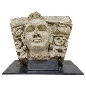 Museumsstein-Hochrelief GANDHARA - M/222