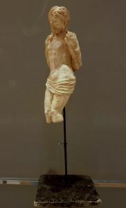 Bozzetto scultoreo del’800 in terracotta il Cristo alla colonna