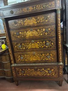 Secretaire olandese alto 1,53 m largo 1 m e 1 cm profondo 50