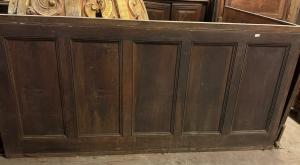 DARB237 - Boiserie in legno, epoca '800, 4,8 metri lineari x H 111