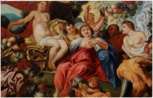 Rubensschule, 17. Jahrhundert  Allegorie des Überflusses  Öl auf Holz