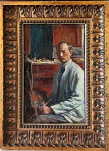 Angelo Mucchetti, Portrait of a Painter