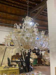 Murano-Kronleuchter, Maße 130 Durchmesser 120 H