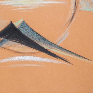 Carmelo Cappello,"opera unica", pastello su carta, firmato, 1966, Carmelo Cappello, ‘unique work’, pastel on paper, signed, 1966 - Foto 9