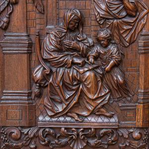 17th Century, Education of the Virgin - Foto 9