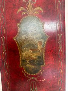 20th Century Lacquered Painted Grandfather Clock - Foto 5